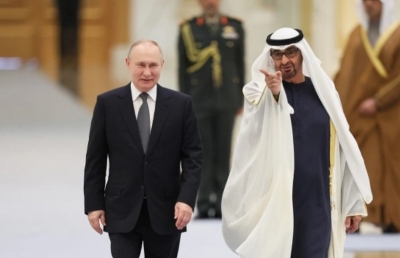 Путин прилетел на переговоры с президентом ОАЭ