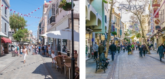 Улицы Гибралтара / Променад в Гибралтаре